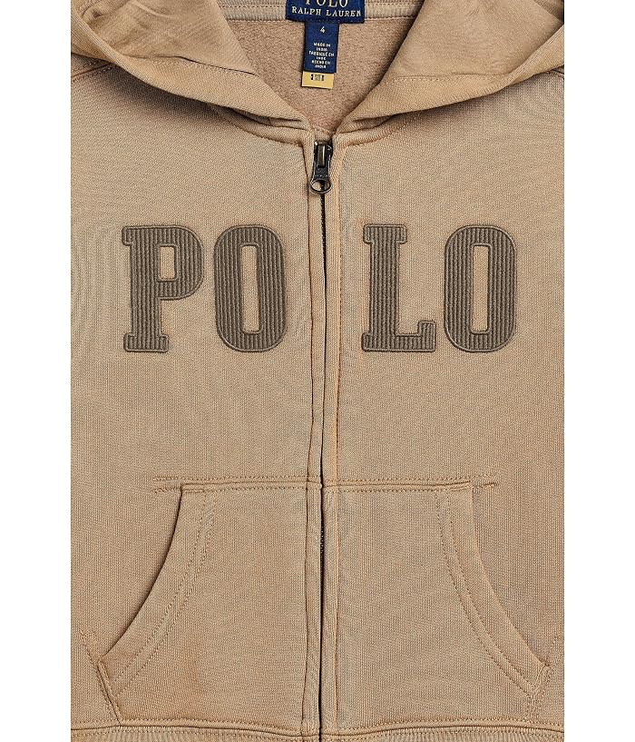 Polo Ralph Lauren Kids Logo Fleece Full-Zip Hoodie (Toddler/Little Kid) - Image 3