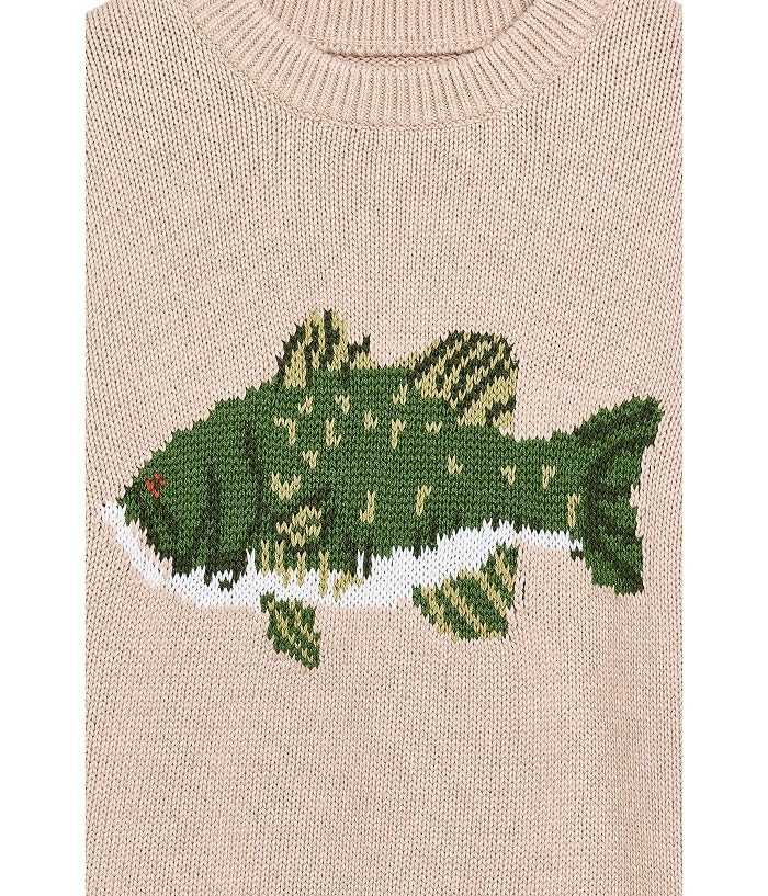 Hatley Kids Fish Crew Neck Sweater (Toddler/Little Kid/Big Kid) - Image 3