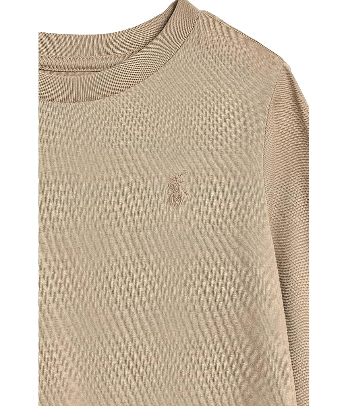 Polo Ralph Lauren Kids Cotton Jersey Long Sleeve Tee (Infant) - Image 3