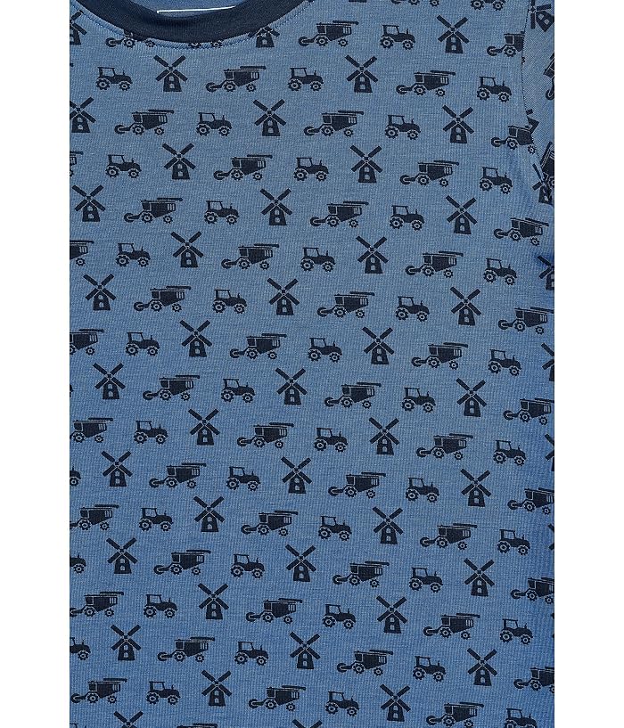 Kickee Pants Kids Print Short Sleeve Pajama Set (Toddler/Little Kid/Big Kid) - Image 3