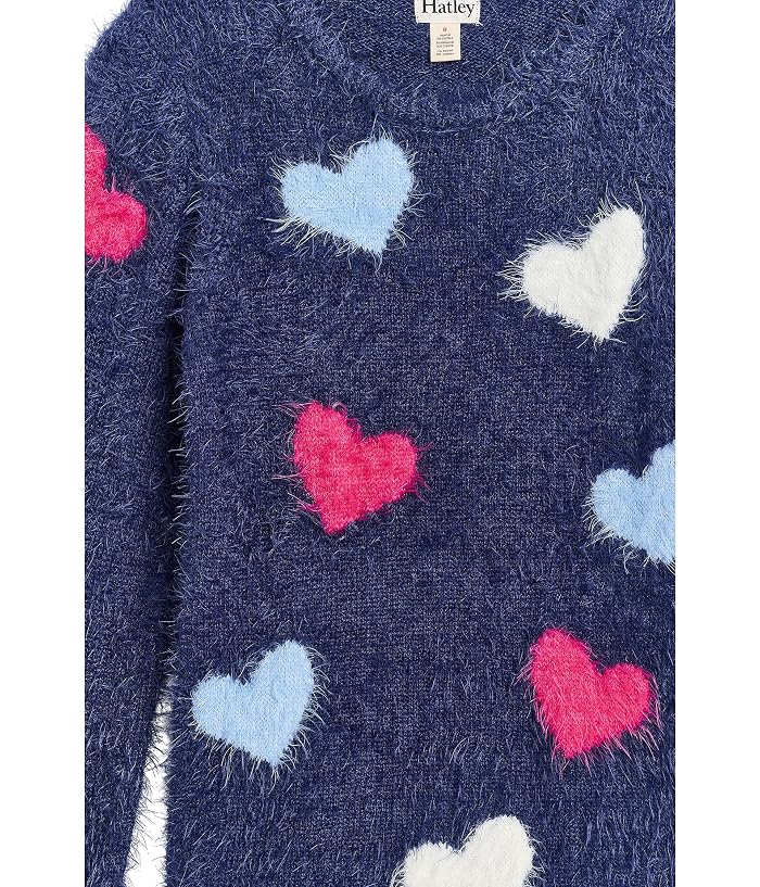 Hatley Kids Jumbo Hearts Everywhere Sweater (Toddler/Little Kid/Big Kid) - Image 3