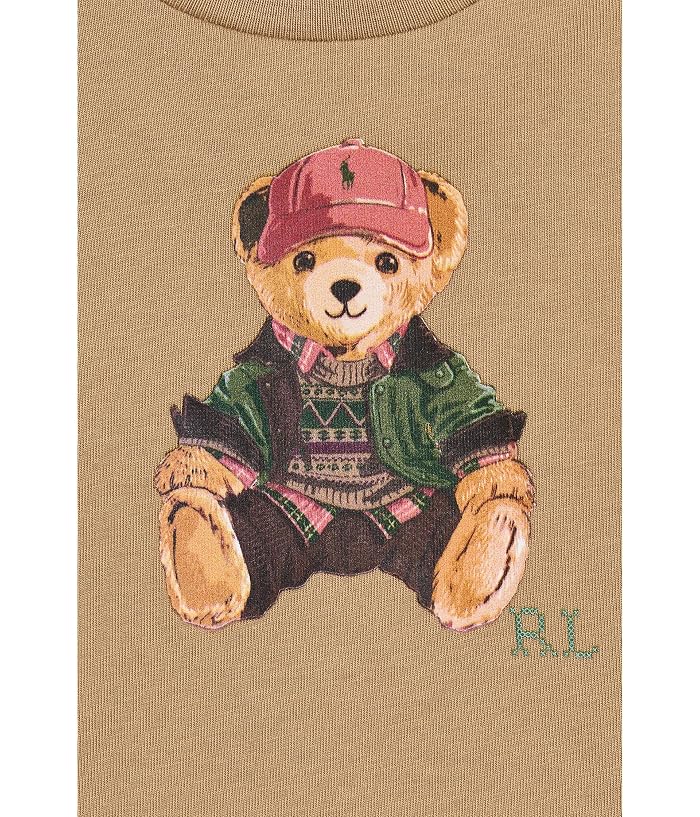 Polo Ralph Lauren Kids Polo Bear Cotton Jersey Tee (Infant) - Image 3