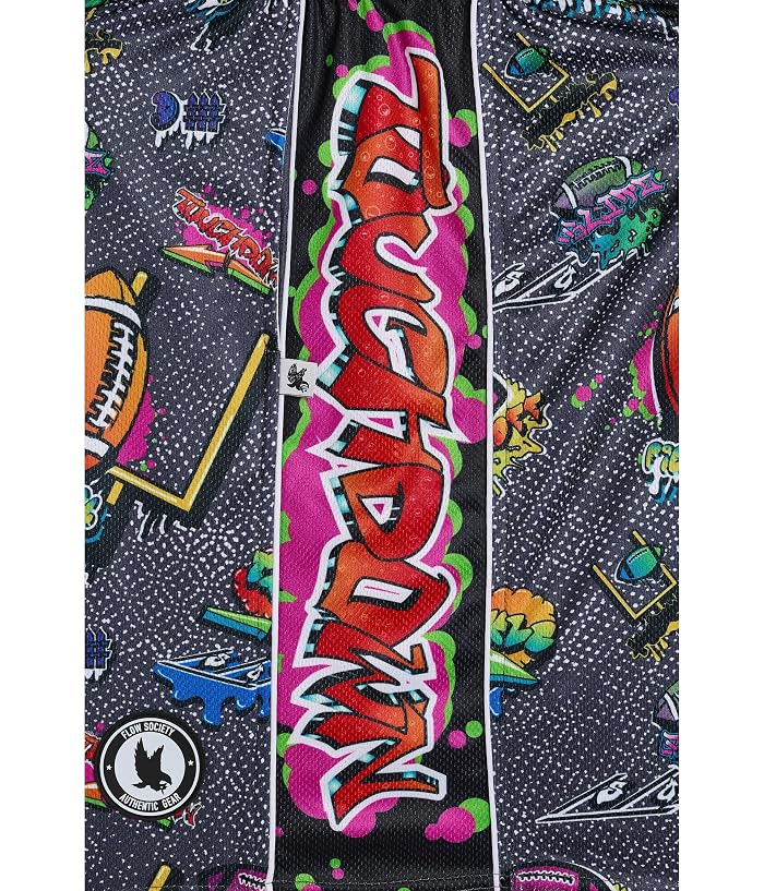 FLOW SOCIETY Graffiti Football Shorts (Little Kid/Big Kid) - Image 3