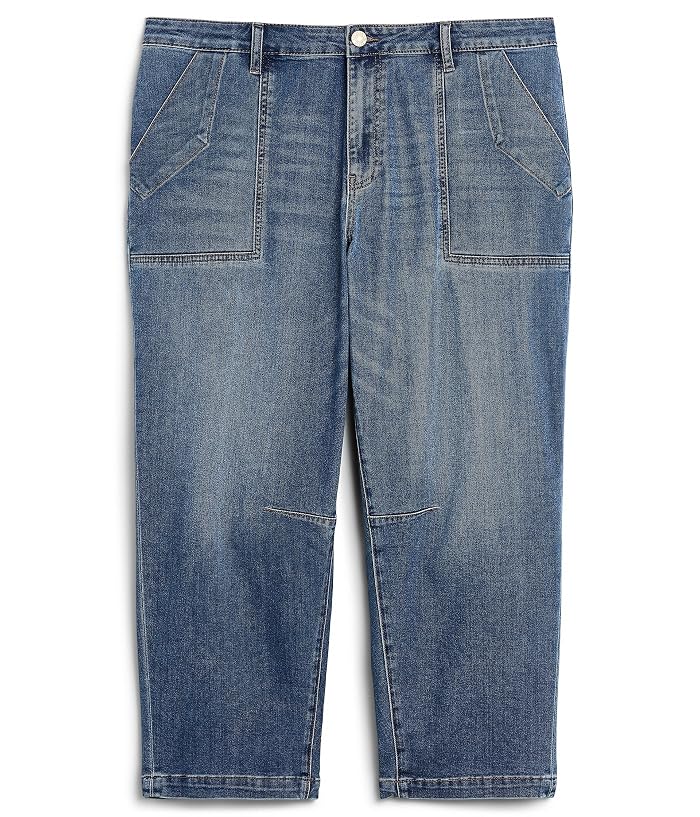 KUT from the Kloth Plus Size Ashton Wide Leg Barrel in Prosperous