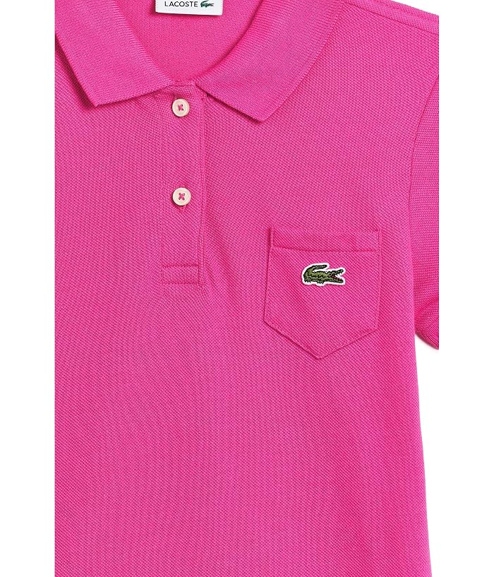 Lacoste Kids Pique Dress (Big Kid) - Image 3