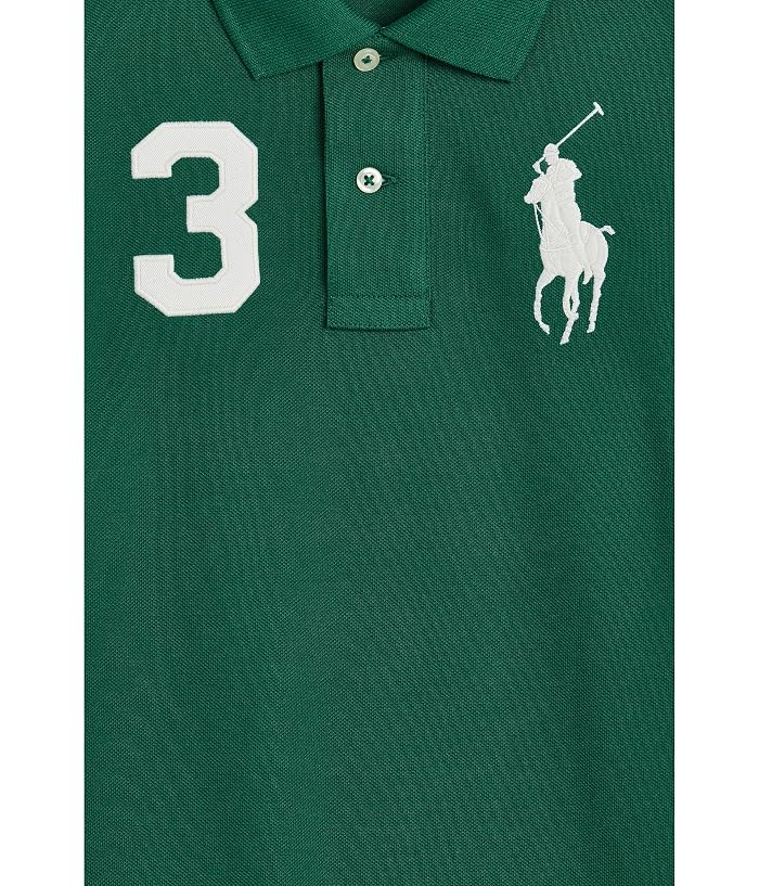 Polo Ralph Lauren Kids Big Pony Cotton Mesh Polo Shirt (Big Kid) - Image 3