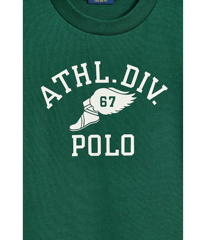 Polo Ralph Lauren Kids Big Fit Logo Cotton Tee (Toddler/Little Kid) - Image 3