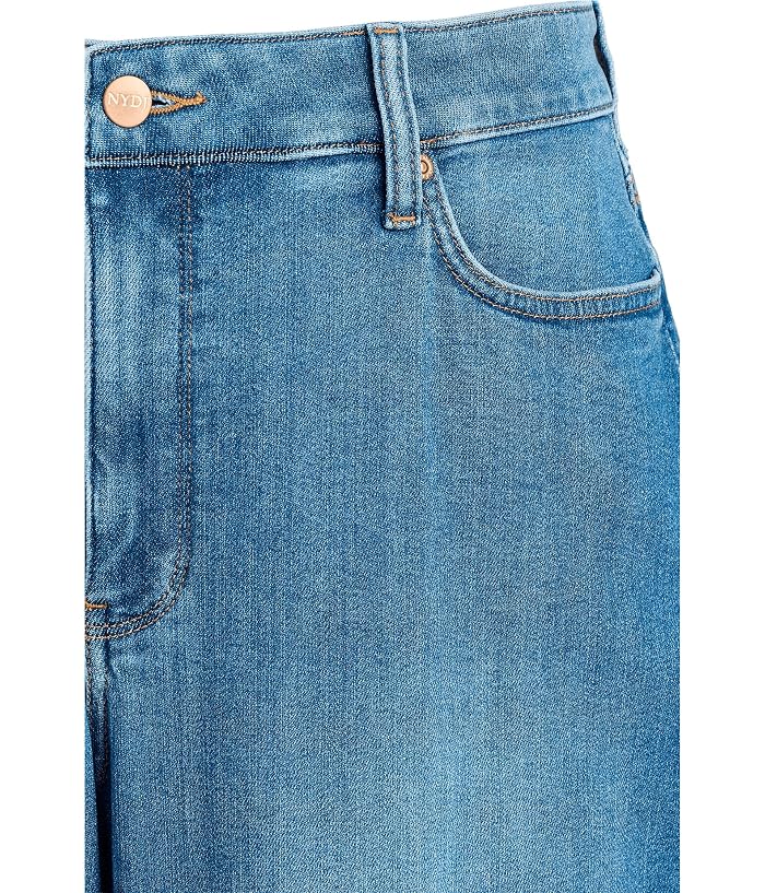 NYDJ Teresa Wide Leg Ankle 3" Hem Jeans - Image 3
