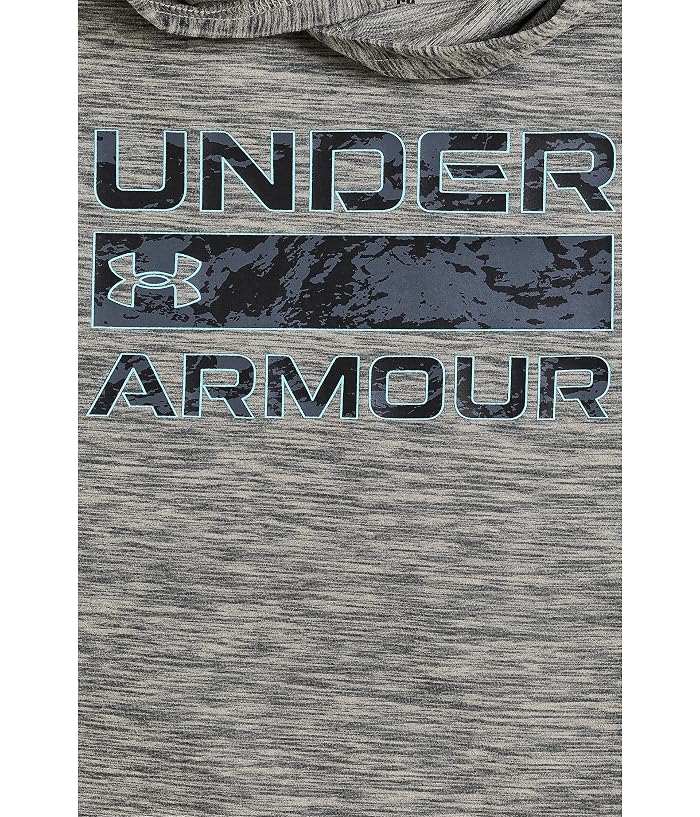 Under Armour Kids Stacked Logo Hoodie (Big Kid) - Image 3