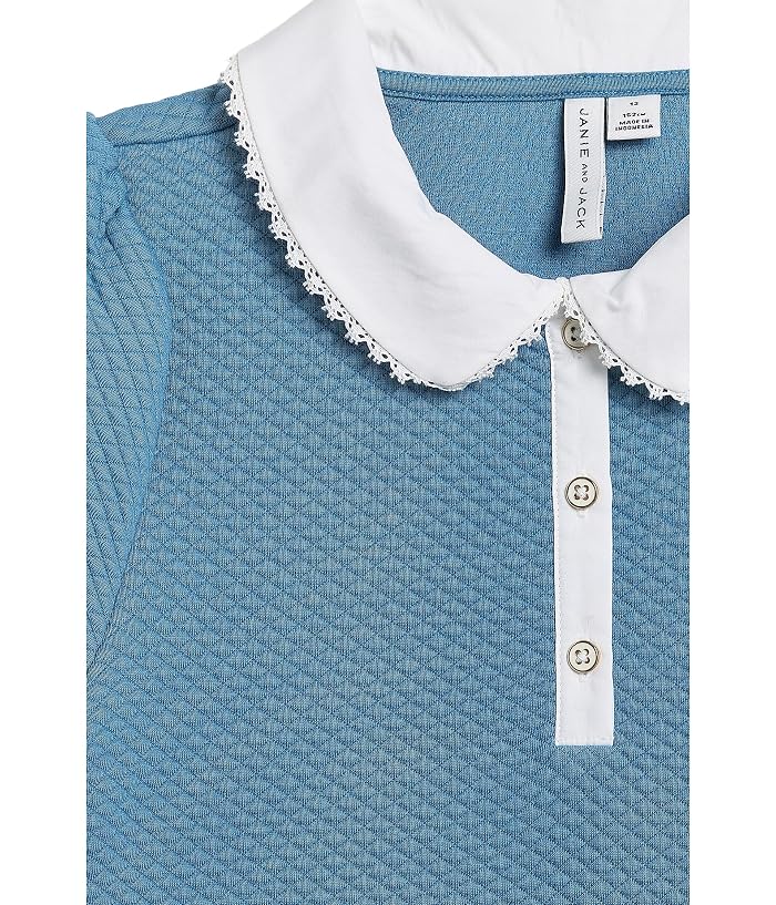 Janie and Jack Mattelasse Dress (Toddler/Little Kid/Big Kid) - Image 3