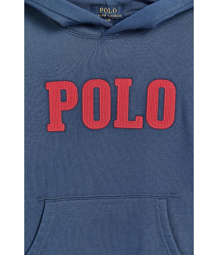 Polo Ralph Lauren Kids Logo Fleece Hoodie (Big Kid) - Image 3