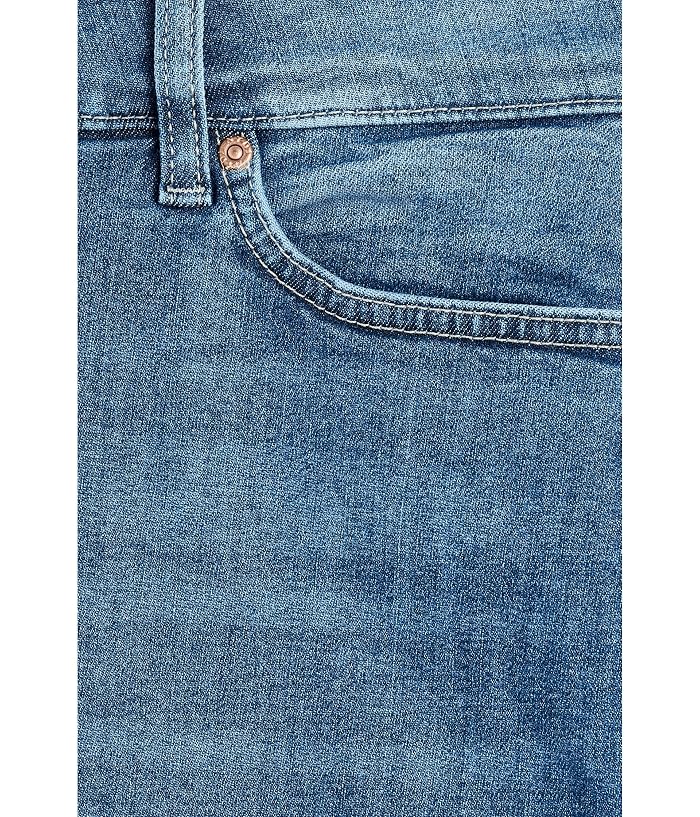 NYDJ Plus Size Bailey Relaxed Straight Ankle Raw Cuff Jeans - Image 3