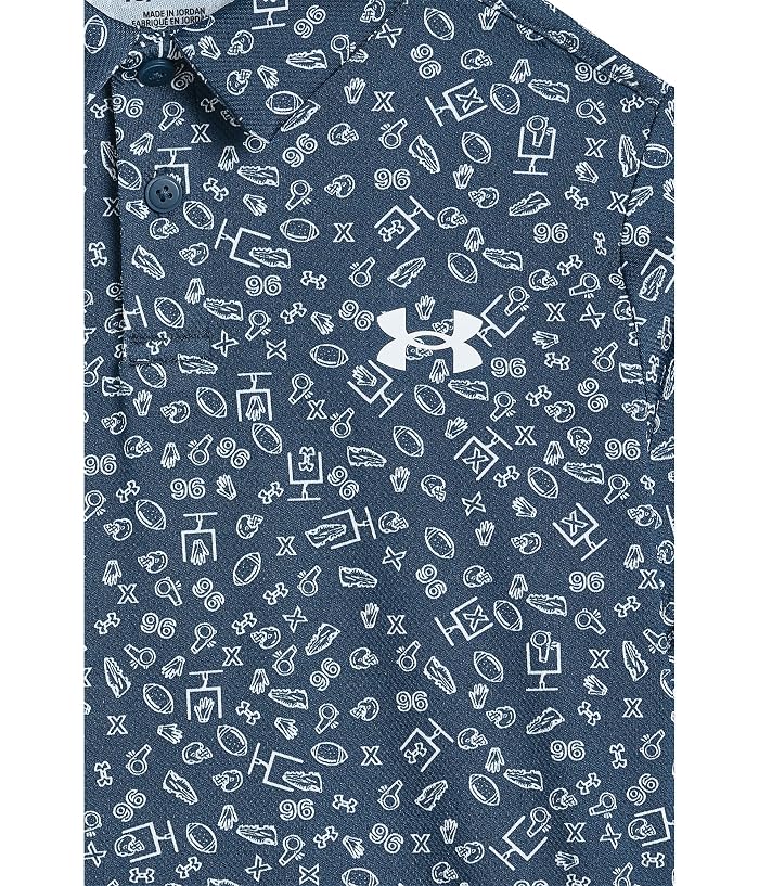 Under Armour Kids Matchplay Printed Golf Polo (Big Kid) - Image 3