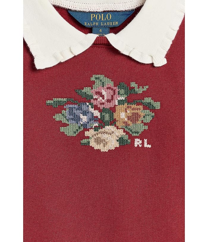 Polo Ralph Lauren Kids Collared Fleece Sweatshirt (Toddler/Little Kid) - Image 3