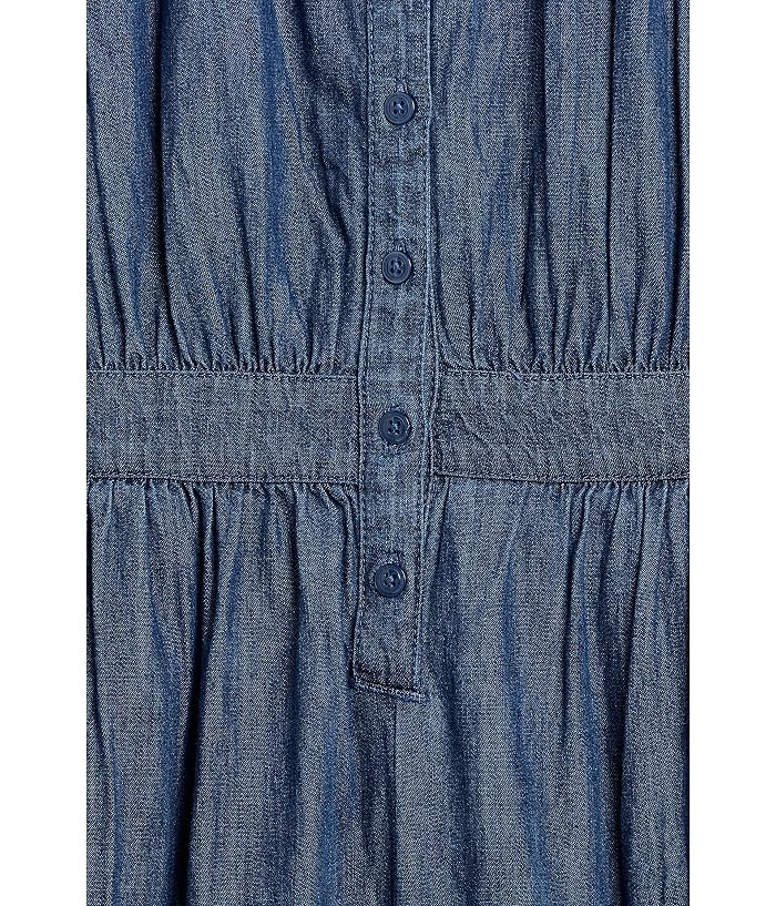 Janie and Jack Denim Jumpsuit (Toddler/Little Kid/Big Kid) - Image 3