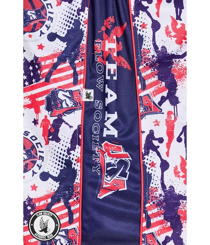 FLOW SOCIETY Team USA Basketball Shorts (Little Kid/Big Kid) - Image 3