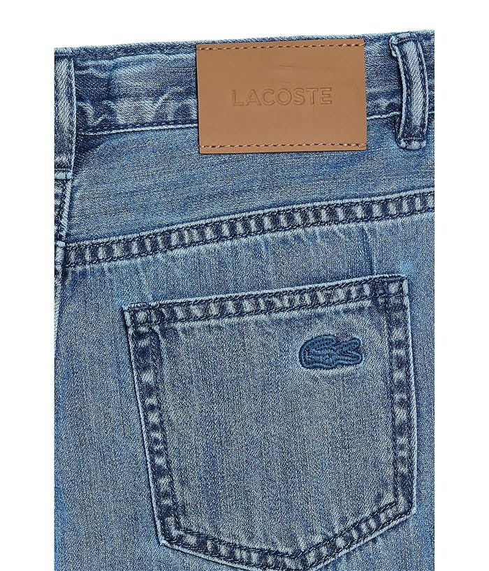 Lacoste Kids Denim Pants (Big Kid) - Image 3